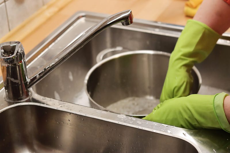 A kitchen with a new dishwasher