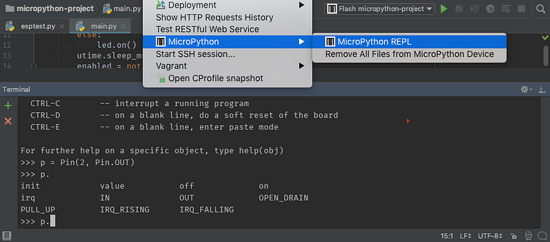 MicroPython plugin interface