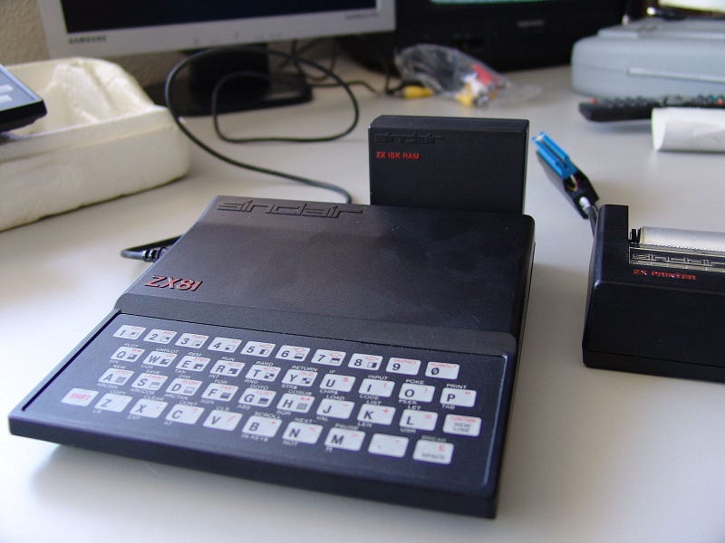 Sinclair ZX-81, a budget-friendly entry into computing