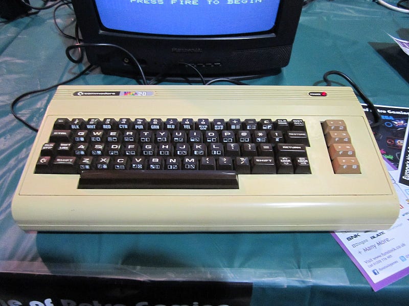 Commodore VIC-20, known for its gaming capabilities