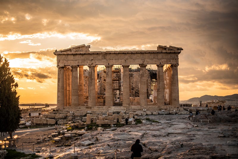 Parthenon in Athens, Greece