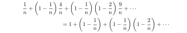 Analyzing squared terms