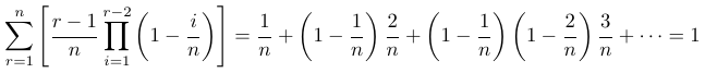 Deriving final equations