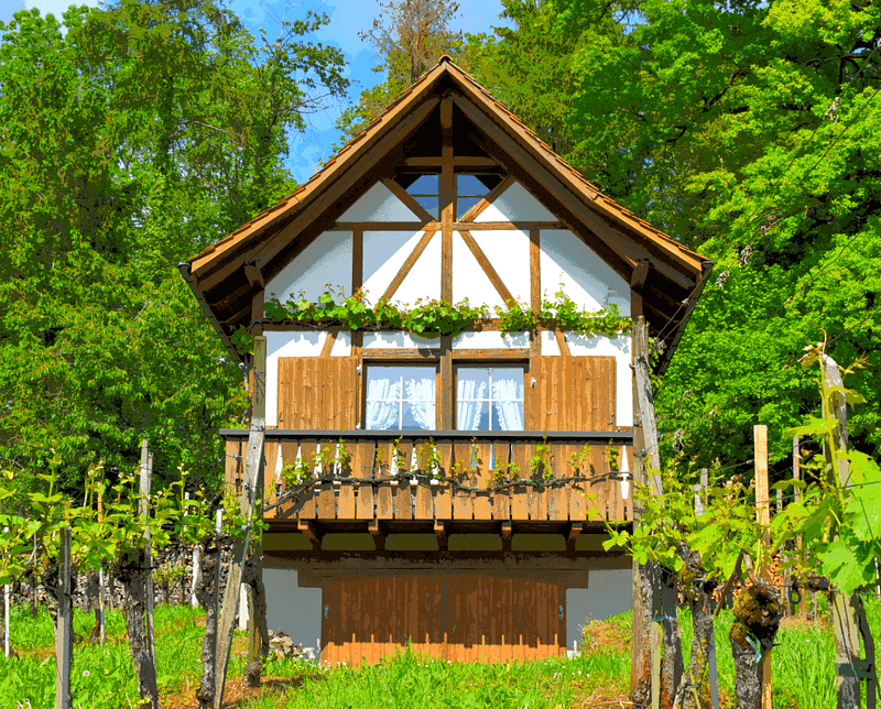 A charming cottage inviting you to enjoy nature