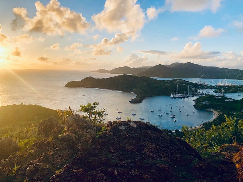 Sailing in Antigua and Barbuda