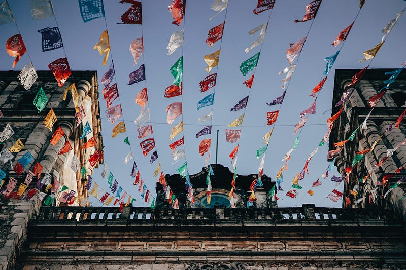 Vibrant streets of Mexico