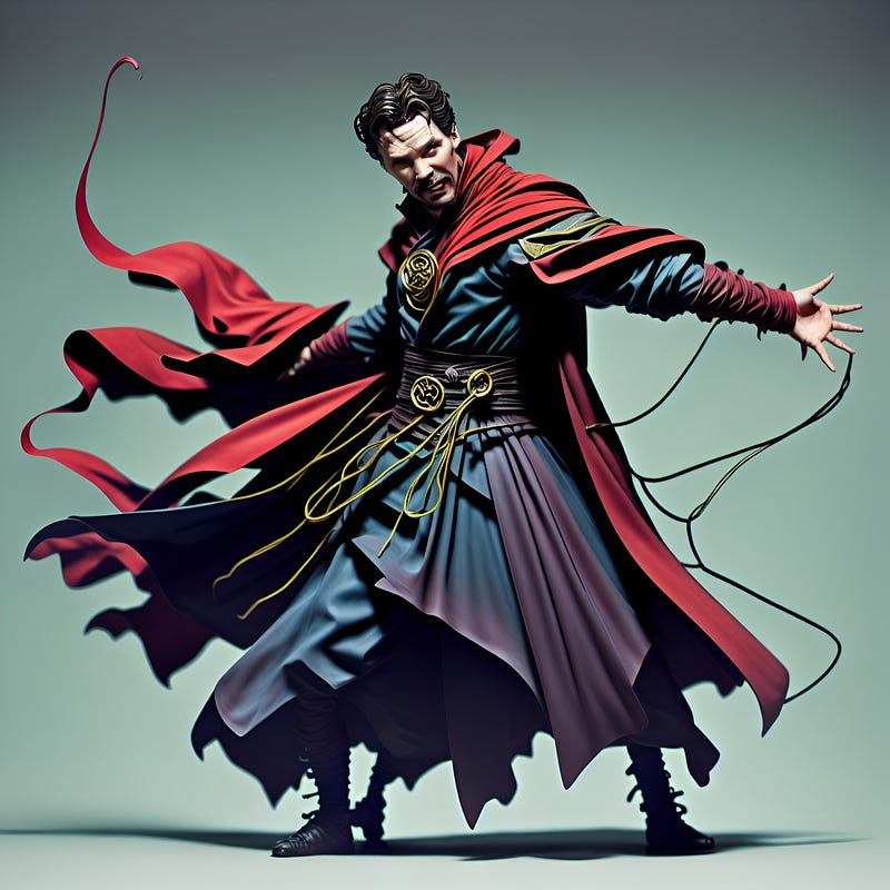 Doctor Strange action pose