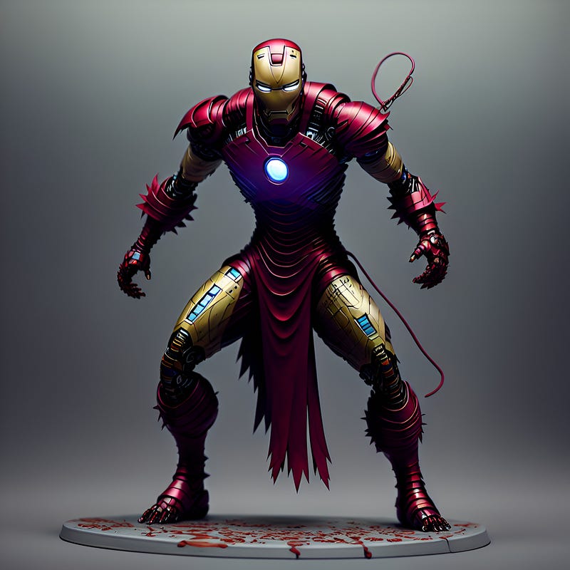 New Iron Man costume design