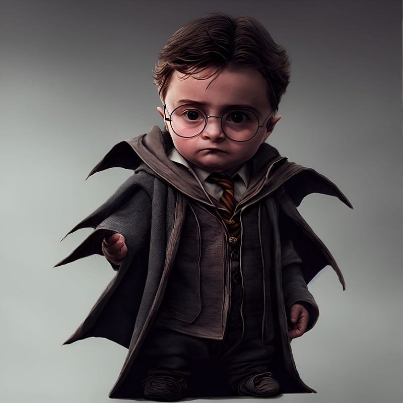 Toddler version of Harry Potter