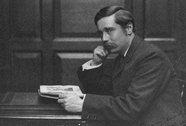 H.G. Wells, the author of "War of the Worlds"