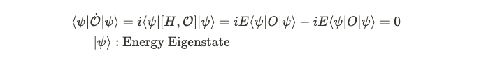 Mathematical representation of observable states