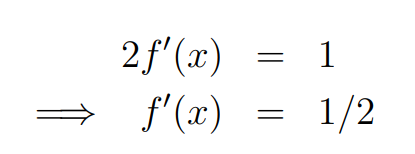 Simplified differential equation