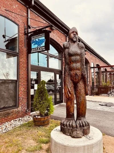 A glimpse inside the Cryptozoology Museum