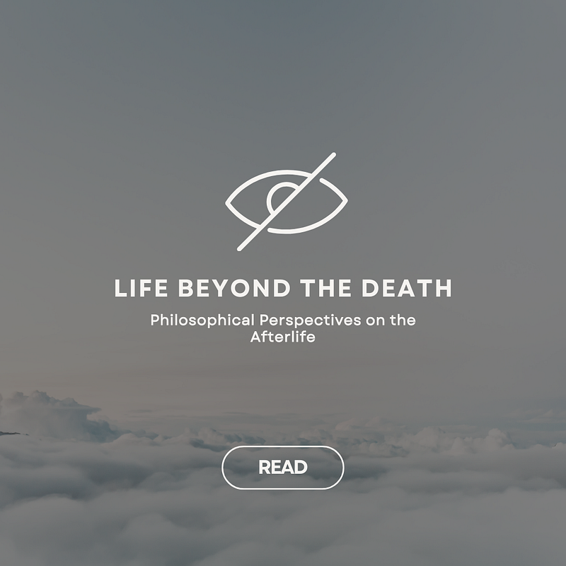 Artistic representation of the afterlife concept