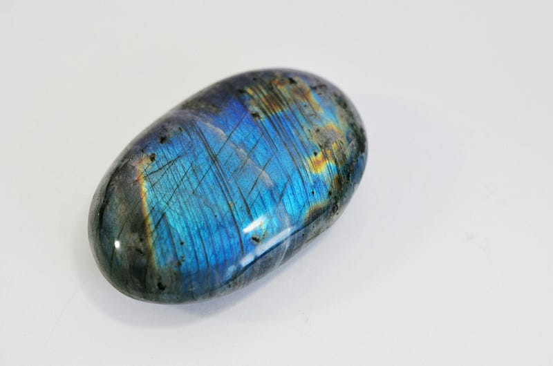 A beautiful bluish stone representing desires